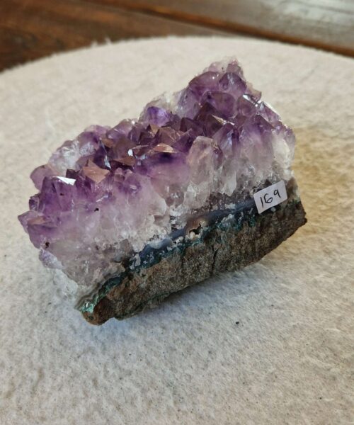 Large Premium High Grade Amethyst Raw Druzy Cluster Piece 169 - 758g H6.5xW10xD8cm - Image 9