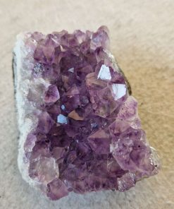 Large Premium High Grade Amethyst Raw Druzy Cluster Piece 169 - 758g H6.5xW10xD8cm