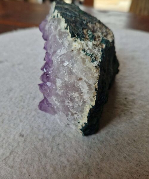 Large Premium High Grade Amethyst Raw Druzy Cluster Piece 175 - 634g H6.5xW11xD8cm - Image 7