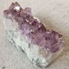 Premium High Grade Amethyst Druzy Cluster Piece 156 - 425g H5xW11xD4.5cm