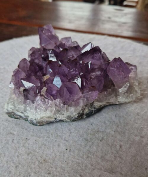 Large Premium High Grade Amethyst Raw Druzy Cluster Piece 127 - 1074g H7xW12xD11.5cm