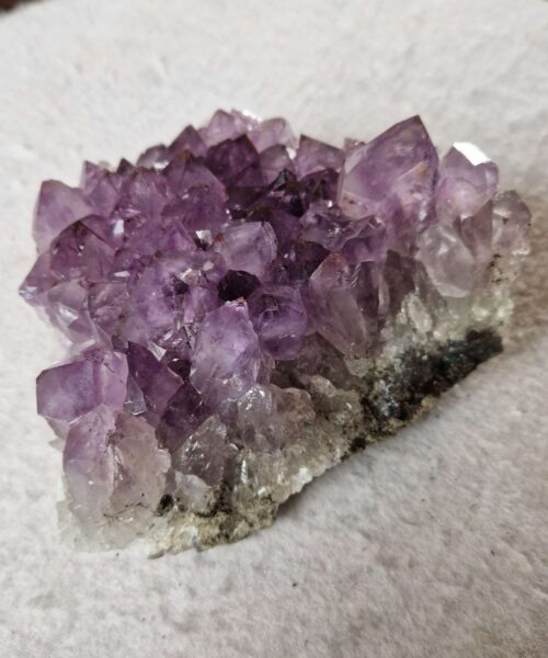 Large Premium High Grade Amethyst Raw Druzy Cluster Piece 127 - 1074g H7xW12xD11.5cm - Image 9