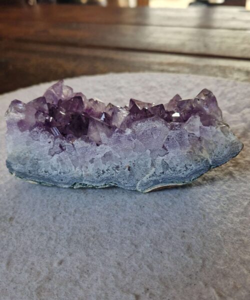 Premium High Grade Amethyst Druzy Cluster Piece 159 582g H5.5xW13.5xD5cm - Image 4