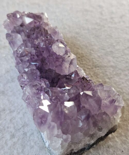 Premium High Grade Amethyst Druzy Cluster Piece 159 582g H5.5xW13.5xD5cm - Image 9