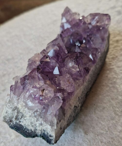 Premium High Grade Amethyst Druzy Cluster Piece 159 582g H5.5xW13.5xD5cm - Image 10