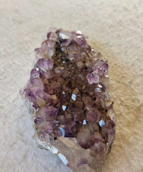 Premium High Grade Amethyst Druzy Cluster Piece 160 411g H4xW13.5xD6.5cm - Image 3
