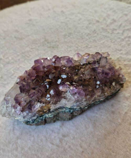 Premium High Grade Amethyst Druzy Cluster Piece 160 411g H4xW13.5xD6.5cm - Image 4