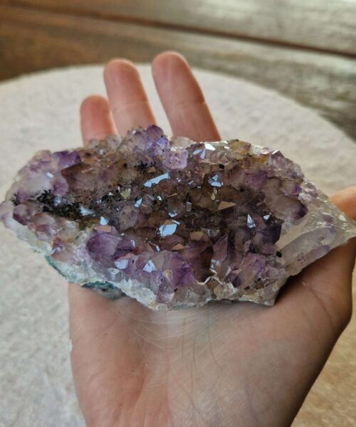 Premium High Grade Amethyst Druzy Cluster Piece 160 411g H4xW13.5xD6.5cm - Image 8