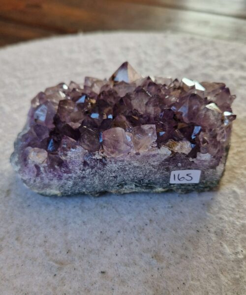 Alternative view of Premium High Grade Amethyst Druzy Cluster Piece 165 471g H5xW11xD7cm