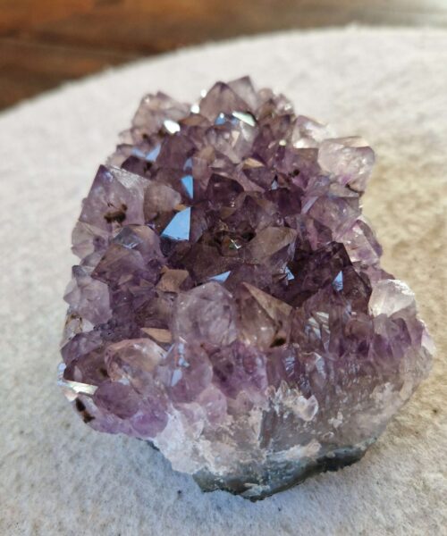 Premium High Grade Amethyst Druzy Cluster Piece 165 471g H5xW11xD7cm - Image 6