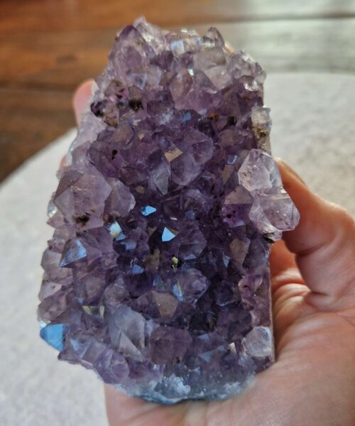 Premium High Grade Amethyst Druzy Cluster Piece 165 471g H5xW11xD7cm - Image 7