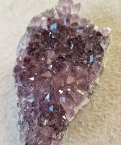 Premium High Grade Amethyst Druzy Cluster Piece 166 458g H3.5xW12.5xD8cm
