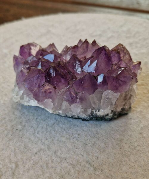 Alternative view of Premium High Grade Amethyst Druzy Cluster Piece 167 411g H5xW10xD6cm