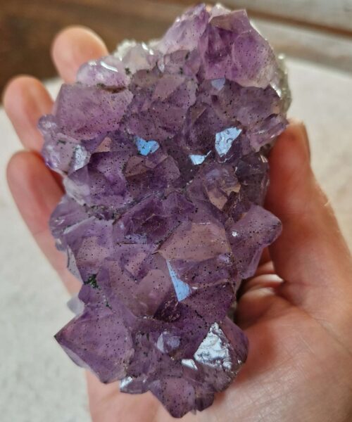 Premium High Grade Amethyst Druzy Cluster Piece 167 411g H5xW10xD6cm - Image 7