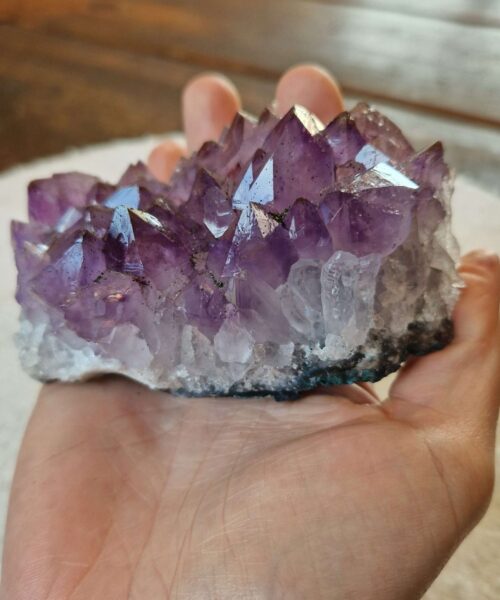 Premium High Grade Amethyst Druzy Cluster Piece 167 411g H5xW10xD6cm - Image 9