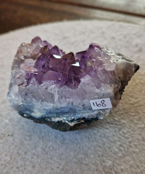Premium High Grade Amethyst Druzy Cluster Piece 168 579g H6.5xW10.5xD7.5cm - Image 5