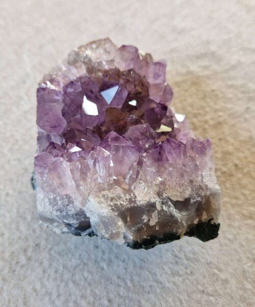 Premium High Grade Amethyst Druzy Cluster Piece 168 579g H6.5xW10.5xD7.5cm - Image 6