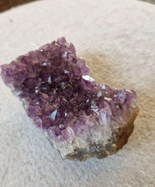 Premium High Grade Amethyst Druzy Cluster Piece 170 527g H5.5xW11.5xD6.5cm - Image 3