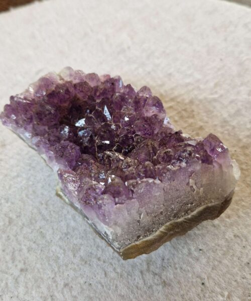 Premium High Grade Amethyst Druzy Cluster Piece 170 527g H5.5xW11.5xD6.5cm - Image 6