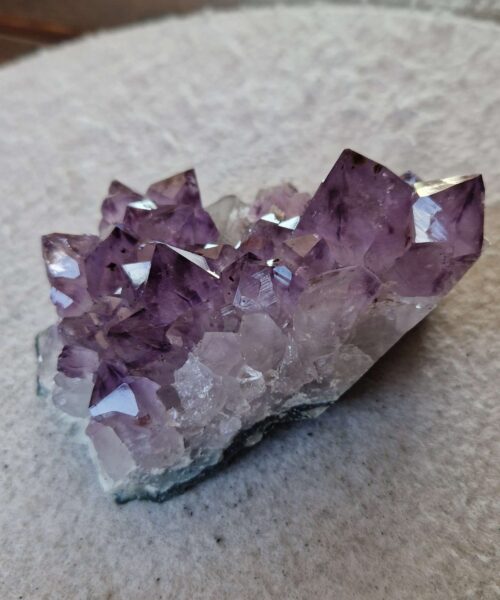Premium High Grade Amethyst Druzy Cluster Piece 173 468g H6xW11xD7.5cm - Image 5