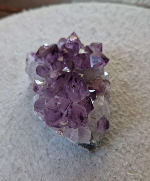 Premium High Grade Amethyst Druzy Cluster Piece 173 468g H6xW11xD7.5cm - Image 6