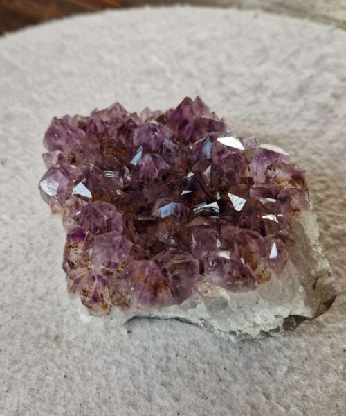 Premium High Grade Amethyst Druzy Cluster Piece 174 599g H5xW12xD8cm