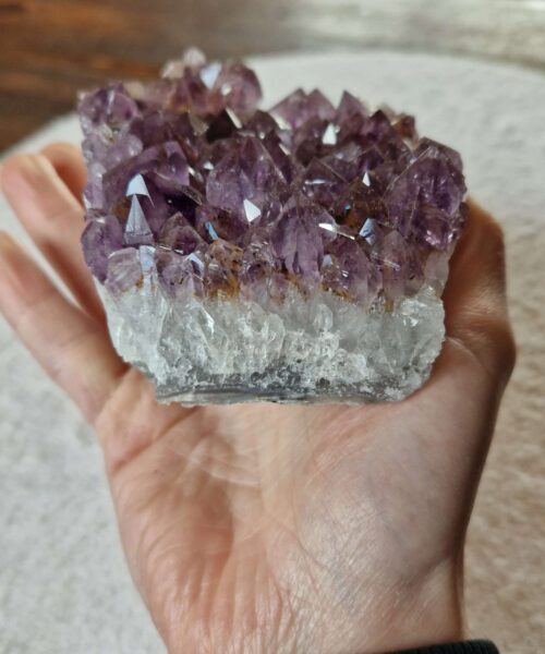 Premium High Grade Amethyst Druzy Cluster Piece 174 599g H5xW12xD8cm - Image 9