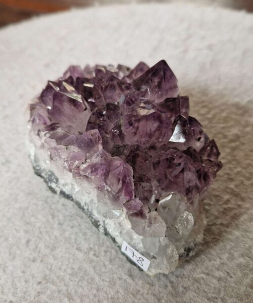 Premium High Grade Amethyst Druzy Cluster Piece 178 496g H6xW11xD7cm - Image 3