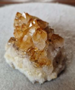 Large Premium High Grade Citrine Raw Druzy Cluster Piece 57 433g H6xW9xD8cm