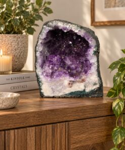 Amethyst Crystal Geode 1022 Premium Queen Grade 4.92kg H20xW18xD13cm