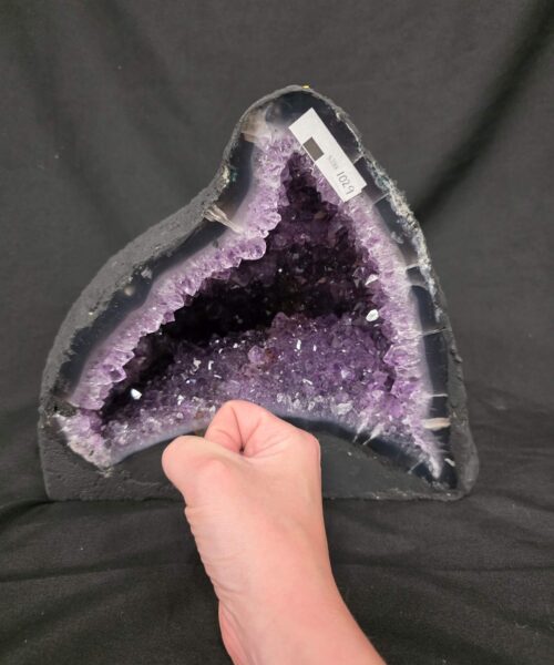Amethyst Crystal Geode 1029 Premium Queen Grade 9.31kg H22xW25xD16cm - Image 5