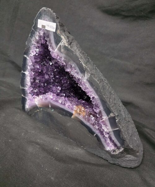 Amethyst Crystal Geode 1034 Premium Queen Grade 7.47kg H23xW27xD10cm - Image 3