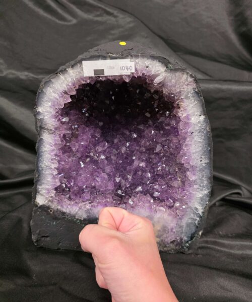 Amethyst Crystal Geode 1040 Premium Queen Grade 7.35kg H23xW20xD12cm - Image 6