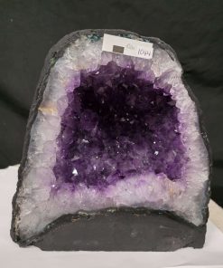 Amethyst Crystal Geode 1044 Premium Queen Grade 8.32kg H21xW20xD15cm