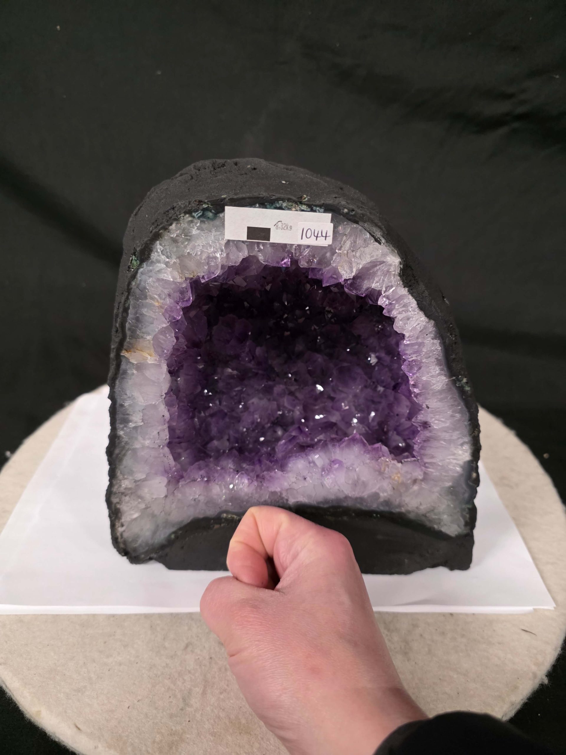Amethyst Crystal Geode 1044 Premium Queen Grade 8.32kg H21xW20xD15cm - Image 6