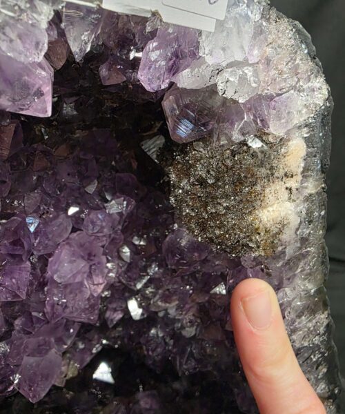 Amethyst Crystal Geode 1070 Premium Queen Grade 10.79kg H28xW25xD15cm - Image 4