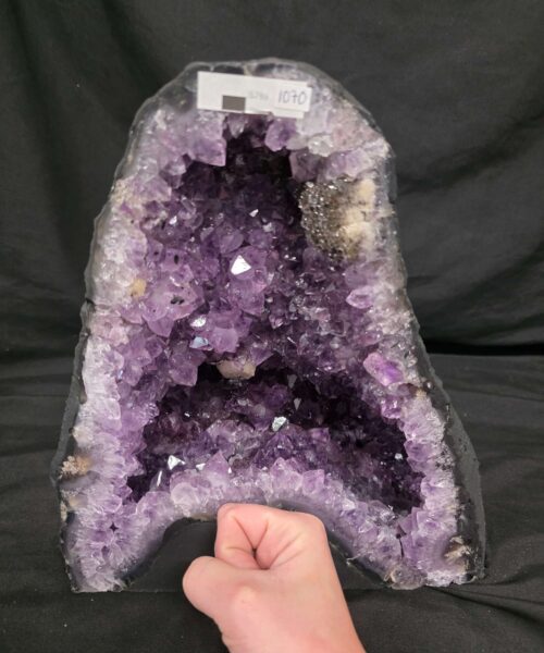 Amethyst Crystal Geode 1070 Premium Queen Grade 10.79kg H28xW25xD15cm - Image 5