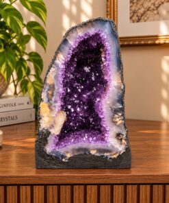 Amethyst Crystal Geode 1075 Premium Queen Grade 10.6kg H33xW19xD14cm