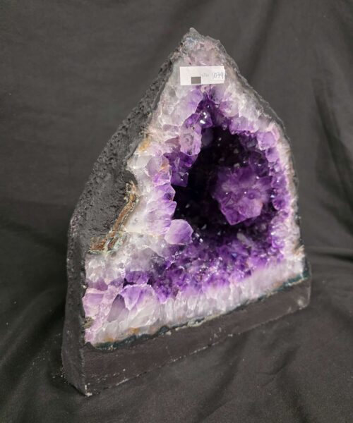 Alternative view of Amethyst Crystal Geode 1079 Premium Queen Grade 14.37kg H29xW28xD17cm