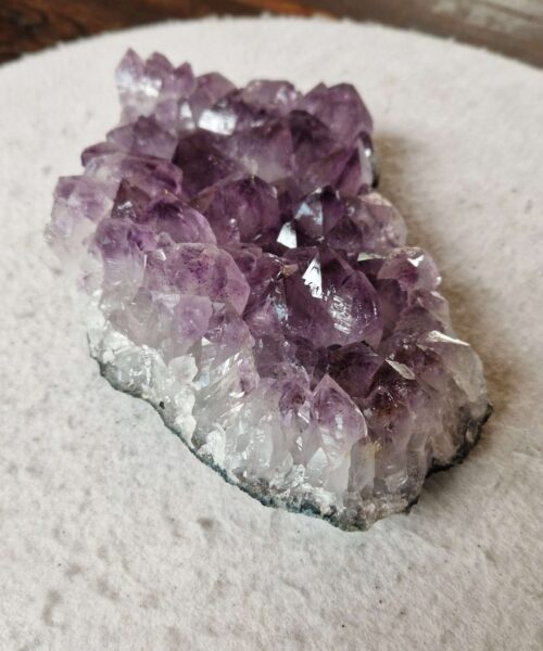 Large Premium High Grade Amethyst Raw Druzy Cluster Piece 128 - 1315g H5.5xW19xD11cm - Image 5