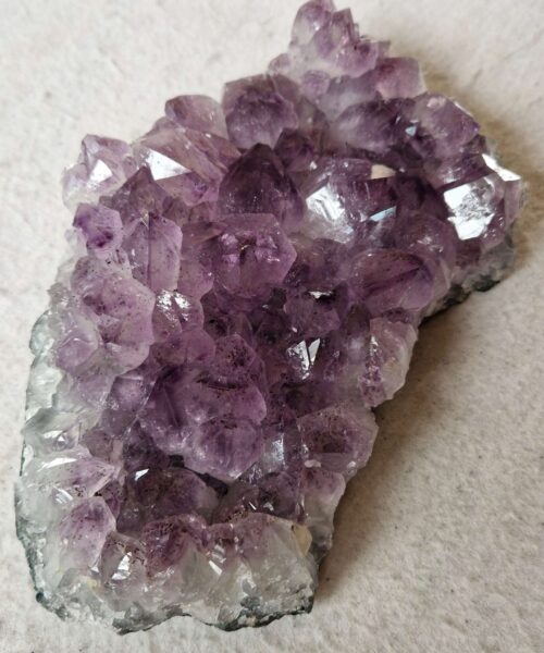 Large Premium High Grade Amethyst Raw Druzy Cluster Piece 128 - 1315g H5.5xW19xD11cm - Image 7
