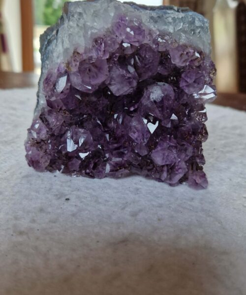 Large Premium High Grade Amethyst Raw Druzy Cluster Piece 132 - 1035g H7xW12xD8.5cm - Image 10