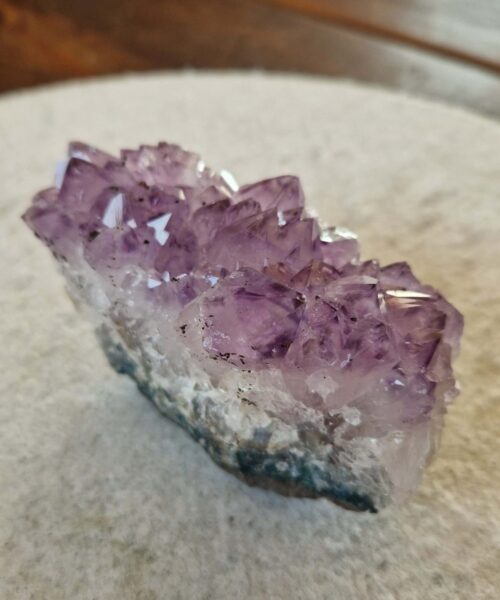 Premium High Grade Amethyst Druzy Cluster Piece 136 - 374g H6.5xW9.5xD5cm - Image 5