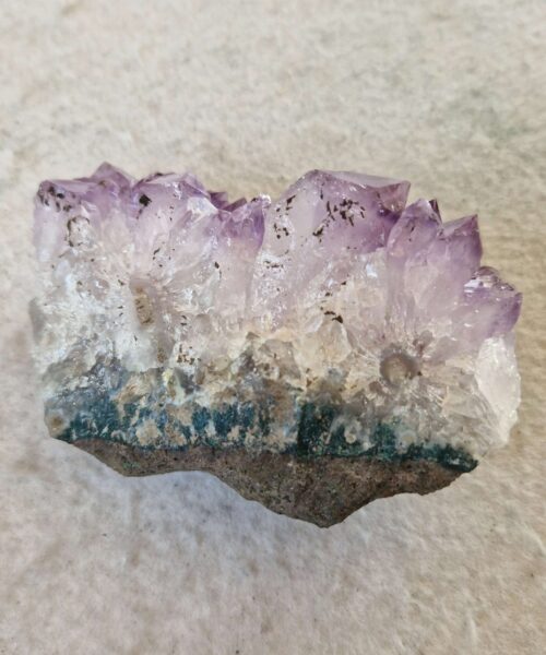 Premium High Grade Amethyst Druzy Cluster Piece 136 - 374g H6.5xW9.5xD5cm - Image 9