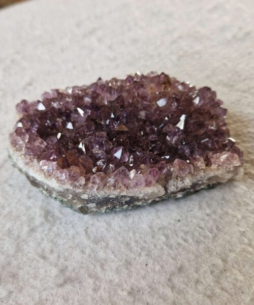 Premium High Grade Amethyst Druzy Cluster Piece 139 - 256g H3xW10xD6cm - Image 5