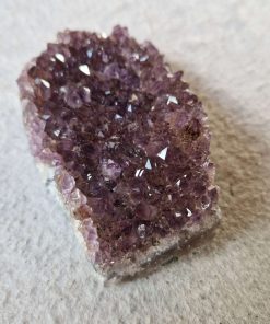 Premium High Grade Amethyst Druzy Cluster Piece 139 - 256g H3xW10xD6cm