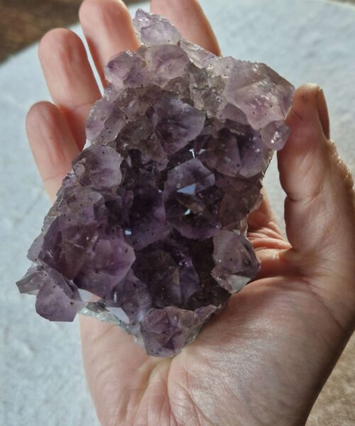 Premium High Grade Amethyst Druzy Cluster Piece 149 - 352g H4.5xW8xD6cm - Image 7