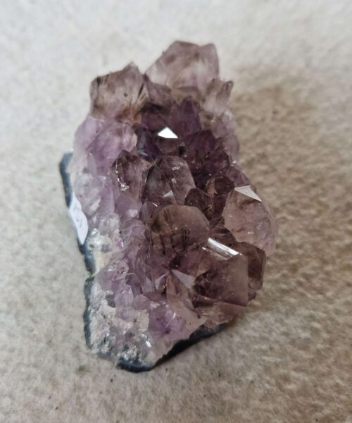 Premium High Grade Amethyst Druzy Cluster Piece 151 - 238g H4xW8.5xD5cm - Image 3