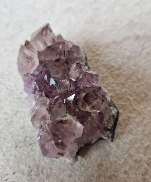Premium High Grade Amethyst Druzy Cluster Piece 151 - 238g H4xW8.5xD5cm