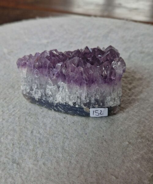 Alternative view of Premium High Grade Amethyst Druzy Cluster Piece 152 - 256g H4xW8xD4cm